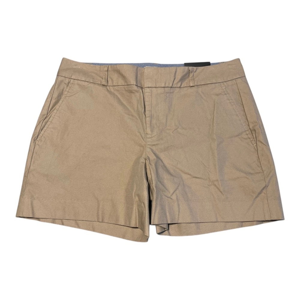 Banana Republic NWT Hampton Fit Chino Shorts Womens Size 8 Pockets Stretch
